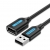 USB 3.0 A Male to USB 3.0 A Female Extension Cable 0.5M black PVC Type кабель