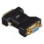 APP-364 DVI-D штекер - VGA (15pin) гнездо GOLD черный переходник