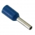 DN00706 blue (1.2x6mm) 0.75мм2 синий наконечник трубчатый изолированный