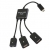 Micro USB OTG HUB 2.0 для планшетов и смартфонов 3 в 1